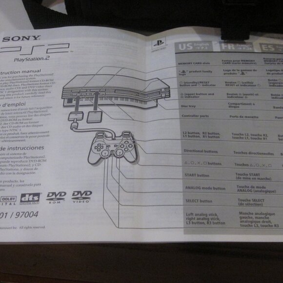 Sony PlayStation 2 shoulder bag and manuals - Picture 7 of 7